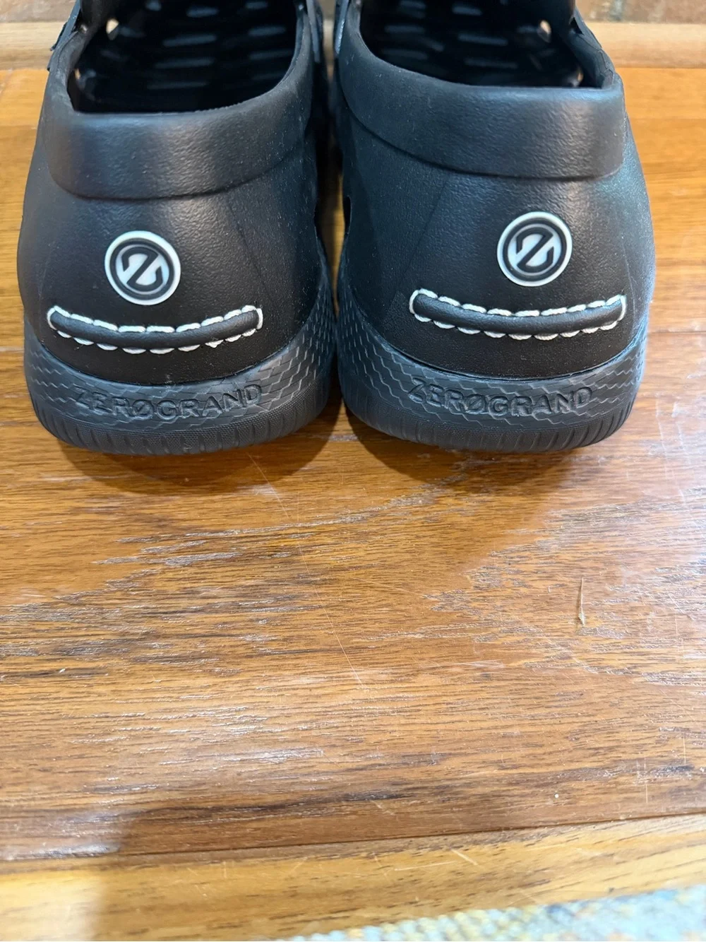 NWT / Cole haan Men's Black Casual Slip-On rubber Loafers / men’s 10